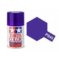 TAMIYA PS-45 TRANSLUCENT PURPLE POLYCARBONATE AEROSOL SPRAY PAINT 100ML