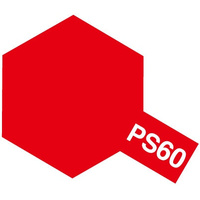 TAMIYA PS-60 BRIGHT MICA RED POLYCARBONATE AEROSOL SPRAY PAINT 100ML