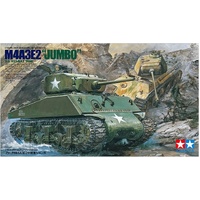 TAMIYA 35139 U.S ASSAULT TANK M4A3E2 JUMBO 1/35 SCALE PLASTIC MODEL KIT