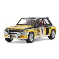 TAMIYA 24027 RENAULT 5 TURBO RALLY 1/24 SCALE PLASTIC MODEL KIT