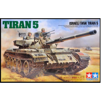 TAMIYA 35328 TIRAN 5 ISRAELI TANK 1/35 SCALE PLASTIC MODEL KIT