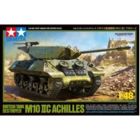 TAMIYA 32582 BRITISH TANK DESTROYER M10 IIC ACHILLES 1/48 SCALE PLASTIC MODEL KIT