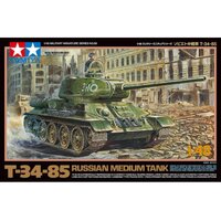 TAMIYA 32599 T-34-85 TANK 1/48 PLASTIC MODEL KIT
