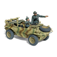 TAMIYA 35393 GERMAN SCHWIMMWAGEN TYPE 166 WIDE WHEEL VERSION 1/35 SCALE PLASTIC MODEL KIT