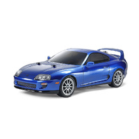 TAMIYA 47505 BT-01 CHASSIS TOYOTA SUPRA JZA80 PAINTED METALLIC BLUE BODY AND ESC INCLUDED 1/10 SCALE RADIO CONTROL HIGH PERFOMANCE 2WD CONTROL KIT REQ