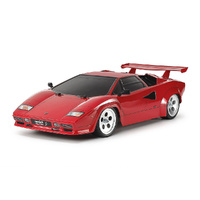 TAMIYA 47527 TT-02 LAMBORGHINI COUNTACH 5000S CHASSIS 4WD 1/10 RADIO CONTROL KIT RADIO AND SERVO REQUIRED