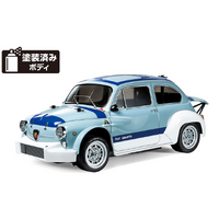 TAMIYA 58721 MB-01 FIAT ABARTH 1000 TCR BERLINA COURSE 1/10 SCALE REMOTE CONTROL KIT RADIO SYSTEM AND SERVO REQUIRED CLEAR BODY SHELL