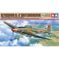 TAMIYA 61113 ILYUSHIN IL-2 SHTURMOVIK 1/48 SCALE AIRCRAFT PLASTIC MODEL KIT