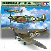 TAMIYA 61119 SUPERMARINE SPITFIRE MK 1 1/48 SCALE PLASTIC MODEL KIT