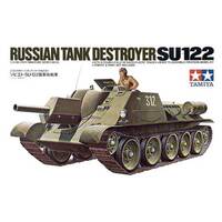 TAMIYA 35093 RUSSIAN TANK DESTROYER SU-122 MODEL TANK 1/35