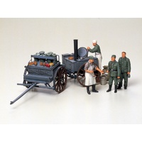 TAMIYA 35247 FELDKUCHE GERMAN FIELD KITCHEN 1/35 SCALE PLASTIC MODEL KIT