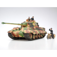 TAMIYA 35252 GERMAN KONIGSTIGER KING TIGER ARDENNES FRONT CAMPAIGN TANK 1/35 SCALE PLASTIC MODEL KIT