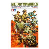 TAMIYA 35048 US INFANTRY WEST EUROPEAN THEATRE MODEL FIGURE 1/35 SCALE PLASTIC MODEL KIT