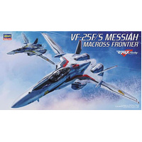 HASEWAGA 65724 VF25F/S MESSIAH MACROSS FRONTIER 1/76 SCALE PLASTIC MODEL KIT