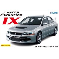 FUJIMI ID-107 MITSUBISHI LANCER EVOLUTION IX GSR WITH WINDOW FRAME MASKING 1/24 SCALE PLASTIC MODEL KIT