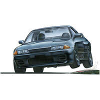 FUJIMI 04653  R32 NISSA SKYLINE GT-R  '89 (ID-10) 1/24 SCALE  PLASTIC  MODEL KIT  CAR