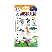 NANOBLOCK AUSTRALIA - MYSTERY BLIND BAG MICRO BUILDING BLOCK