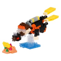 NANOBLOCK SCUBA DIVING MICRO BUILDING BLOCK 180 PIECE