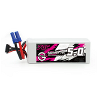 CNHL 500706EC5 G+PLUS 5000MAH 22.2V 6S LIPO BATTERY 70C WITH EC5 PLUG