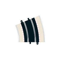 SCALEXTRIC C8235 OUTER CURVE 22.5 DEGREE 2 PCS