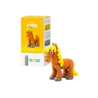 TOMY HEY CLAY ANIMALS HORSE AIR-DRY CLAY SET INCLUDES 5 CANS OF AIR DRY CLAY