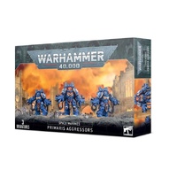 WARHAMMER 40,000 48-69 SPACE MARINES PRIMARIS AGGRESSORS INCLUDES 3 MINIATURES