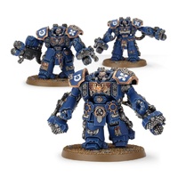 WARHAMMER 40,000 48-24 SPACE MARINES CENTURION ASSAULT SQUAD INCLUDES 3 MINIATURE