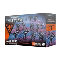 WARHAMMER 40000 103-44 KILL TEAM SCOUT SQUAD INCLUDES 10 MINIATURES
