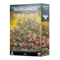 WARHAMMER 40,000 73-50 COMBAT PATROL ORKS INCLUDES 26 MINIATURES
