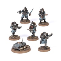 WARHAMMER 40,000 47-76 ASTRA MILITARUM KRIEG COMBAT ENGINEERS INCLUDES 6 MINIATURE