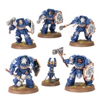 WARHAMMER 40K 48-34 SPACE MARINES TERMINATOR ASSAULT SQUAD 6 FIGURINES