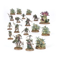 WARHAMMER AGE OF SIGMAR 70-838 SPEARHEAD MAGGOTKIN OF NURGLE BUBONIC CELL 18 MINIATURES
