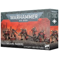 WARHAMMER 40,000 43-113 CHAOS SPACE MARINES RED CORSAIRS RAIDERS INCLUDES 5 CITADEL MINIATURES