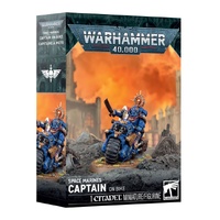 WARHAMMER 40.000 48-113 SPACE MARINES CAPTAIN ON BIKE