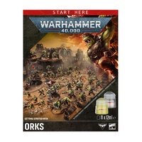 WARHAMMER 40,000 60-53 GETTING STARTED WITH ORKS SET INCLUDES 13 MINIATURES