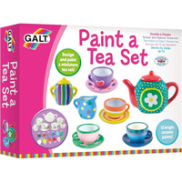 GALT PAINT A TEA SET WITH 12 BRIGHT CERAMIC PAINTS