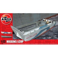 AIRFIX A02340 HIGGINS LCVP LANDING CRAFT 1/72 SCALE PLASTIC MODEL KIT