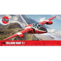 AIRFIX A05123 FOLLAND GNAT T.1 TRAINER 1/48 SCALE PLASTIC MODEL KIT