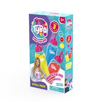 MOOKIE TYBO TIDY TIE DYE REFILL PACK 3 BRIGHT COLOURS BLUE RED YELLOW