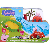 CHARACTER OPTIONS PEPPA PIG WHIZZ AROUND - PEPPAS LITTLE RED CAR SET