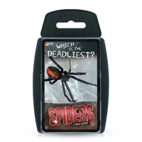 TOP TRUMPS WHICH IS THE DEADLIEST? SPIDERS CARD GAME
