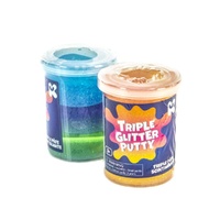 KEYCRAFT TRIPLE COLOUR PUTTY ASSORTED COLOURS