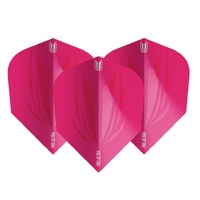 TARGET ID PRO ULTRA DART FLIGHTS - SET OF 3 No6 SHAPE 100 MICRON - PINK