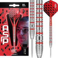 FORMULA SPORTS TARGET NATHAN ASPINALL 80 STEEL TIP DARTS 22G