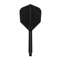 TARGET K-FLEX 410002 NO.6 SHAPE BLACK MEDIUM 33MM - SET OF 3 FLIGHTS
