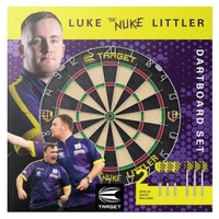 TARGET 440021 LUKE THE NUKE LITTLER DART BOARD SET 2024