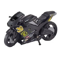 TEAMSTERZ STREET KINGZ SPEED BLACK METAL DIECAST BIKE