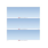 PECO SKP02 PLAIN SKY SCENIC BACKGROUND 3 SHEET SET