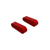 ARRMA ARA330594 ALUMINIUM FR SUSPENSION MOUNTS RED 2 PIECES 8S BLX AR330594