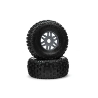 ARRMA ARA550069 DBOOTS FORTRESS TYRE SET GUNMETAL GREY PAIR